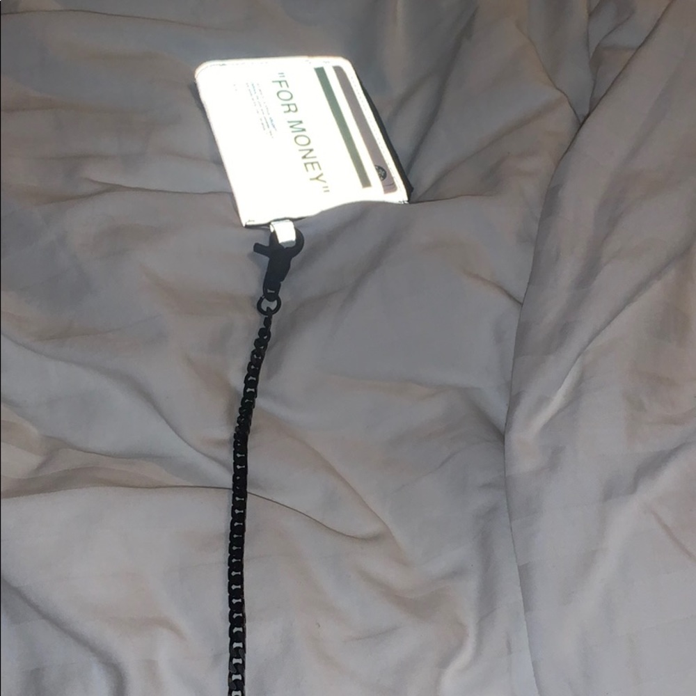 Offwhite reflective wallet - Picture 4 of 4
